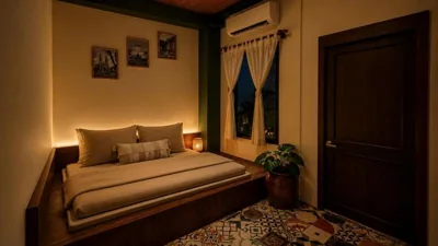 Căn hộ có ban công — Nhà Cuội Boutique Aparthotel - Private yet Connected